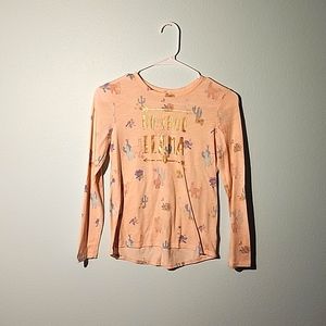 Girls large(10-12) long sleeve shirt
